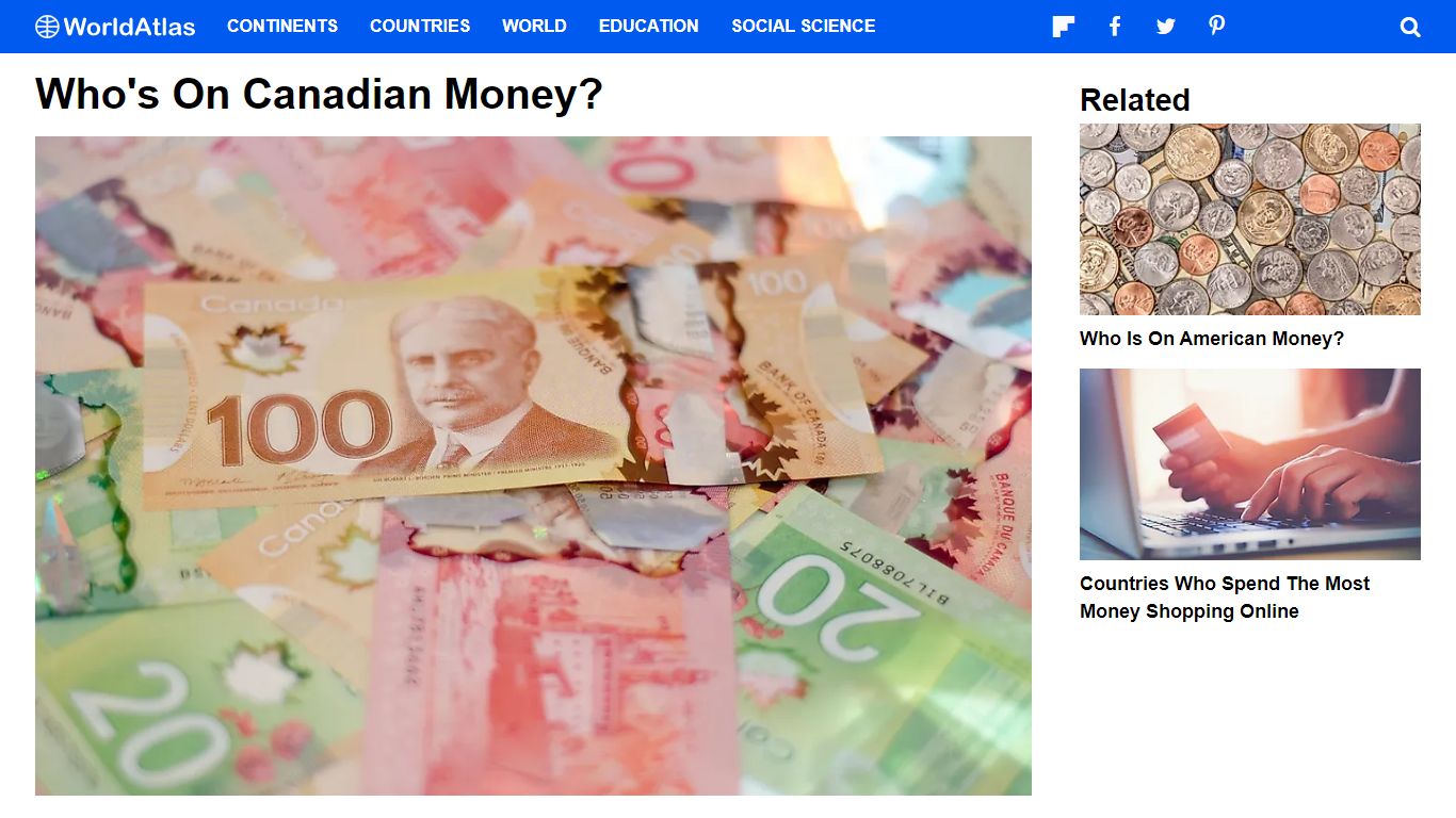 Who's on Canadian Money? - WorldAtlas